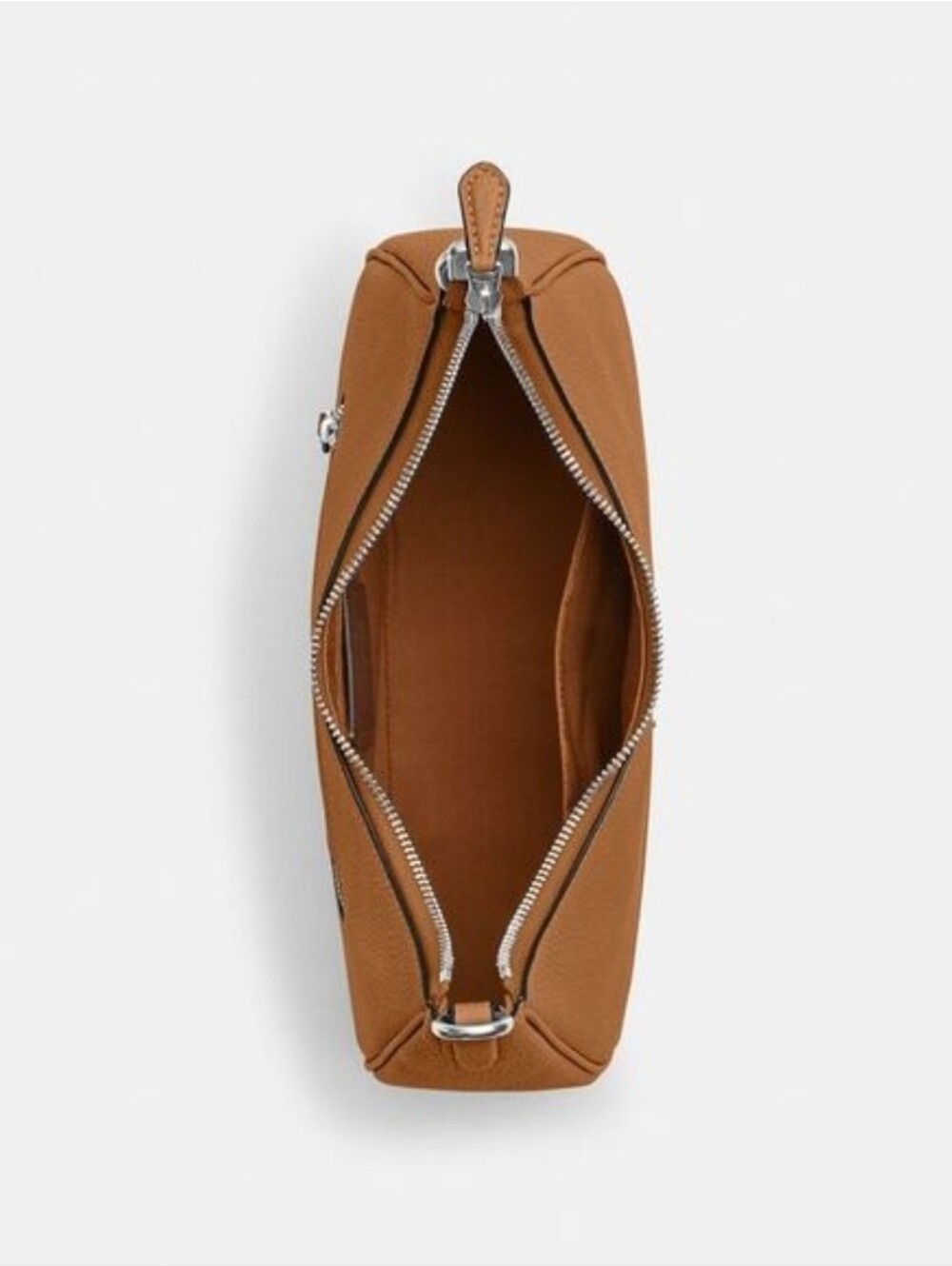 Coach Pebbled Leather Shoulder Hobo in Tan - Picture 10 of 11